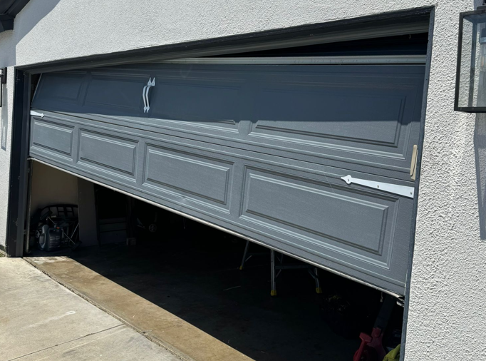 Off-Track Garage Door Realignment